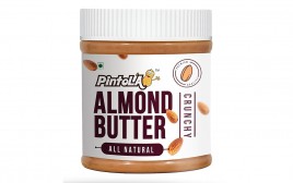 Pintola Almond Butter Crunchy All Natural  Jar  350 grams